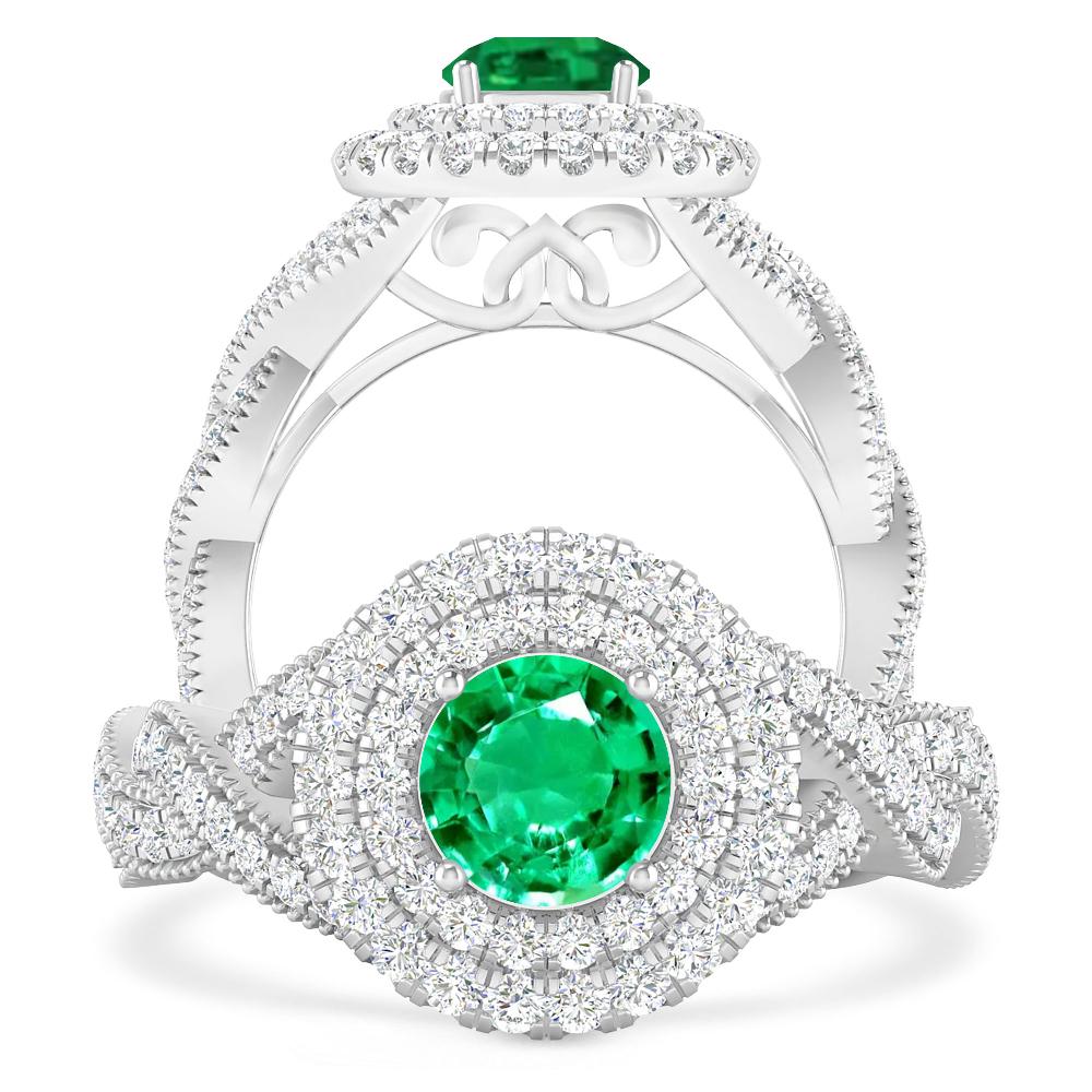 White Gold - Emerald