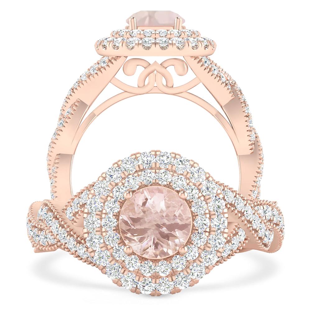 Rose Gold - Morganite