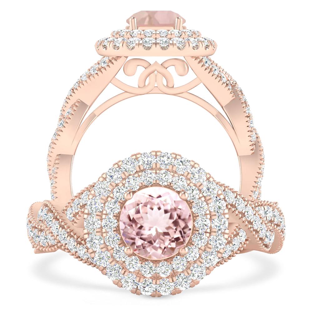 Rose Gold - Morganite