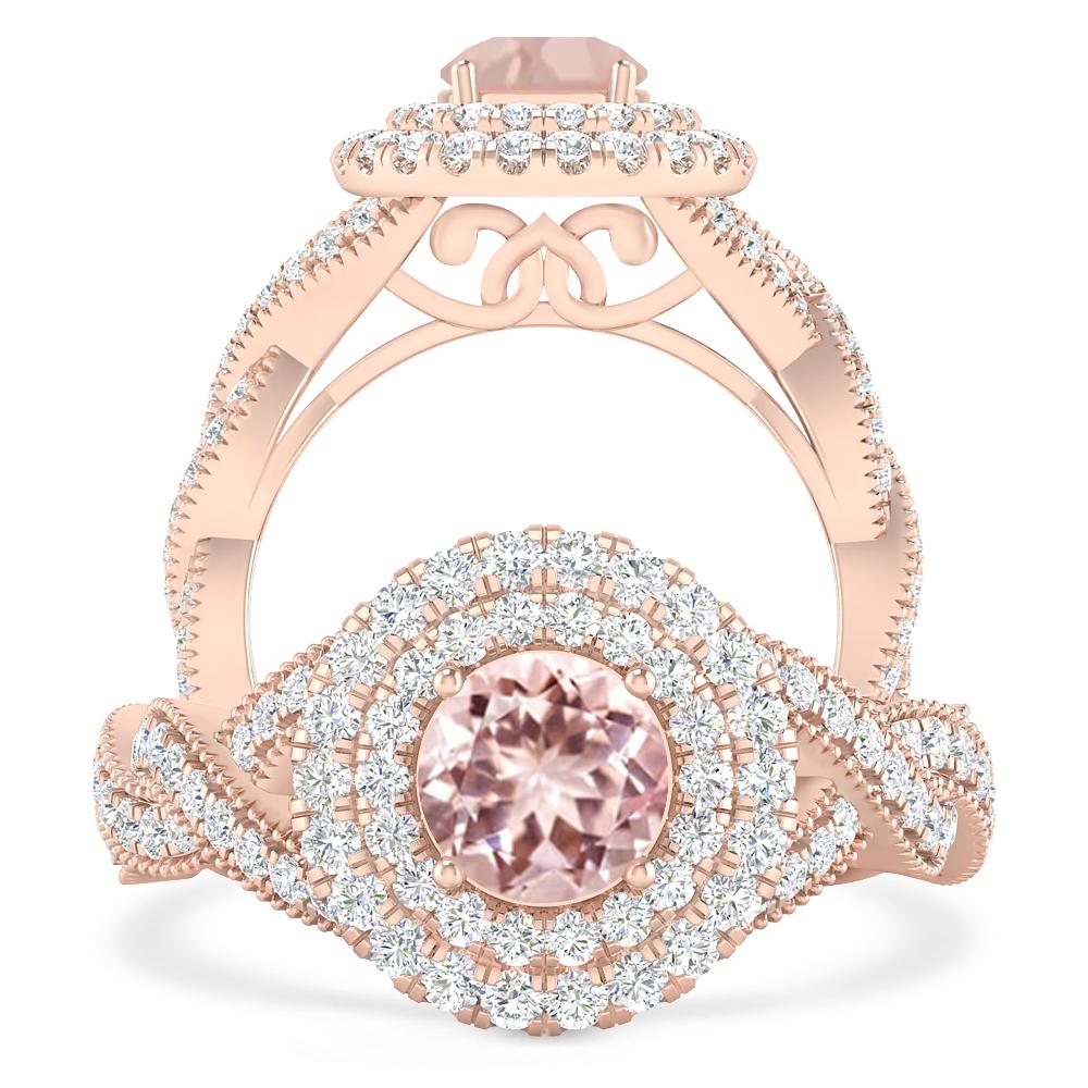 Rose Gold - Morganite