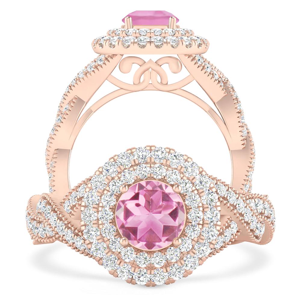 Rose Gold - Pink Tourmaline