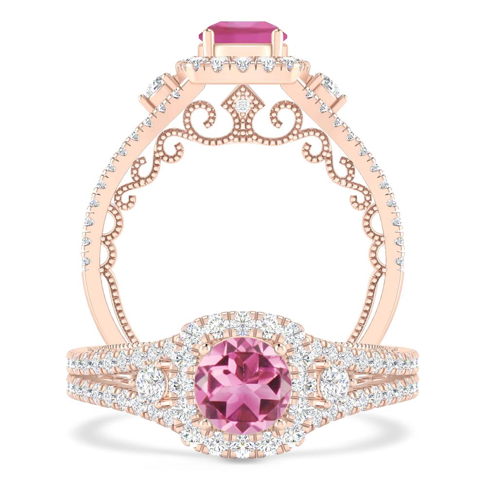 Rose Gold - Pink Tourmaline