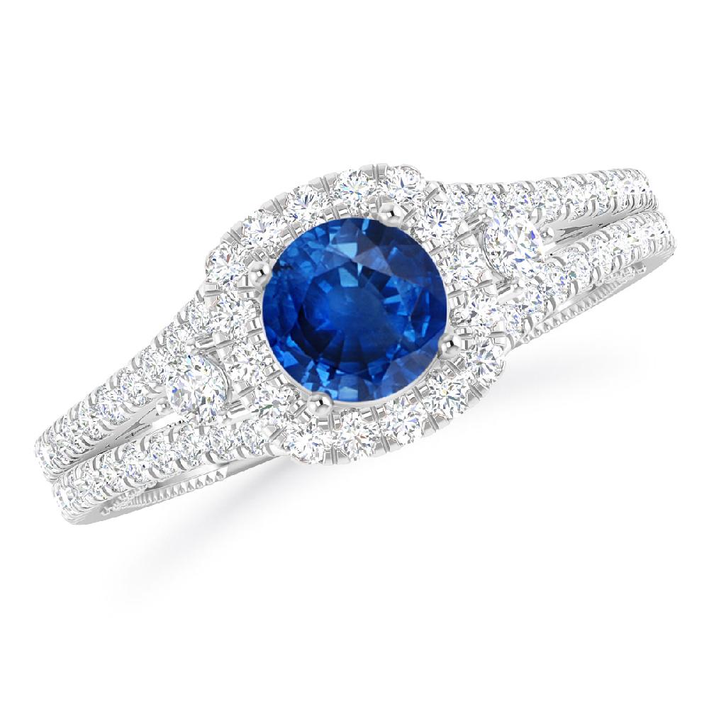 White Gold - Sapphire