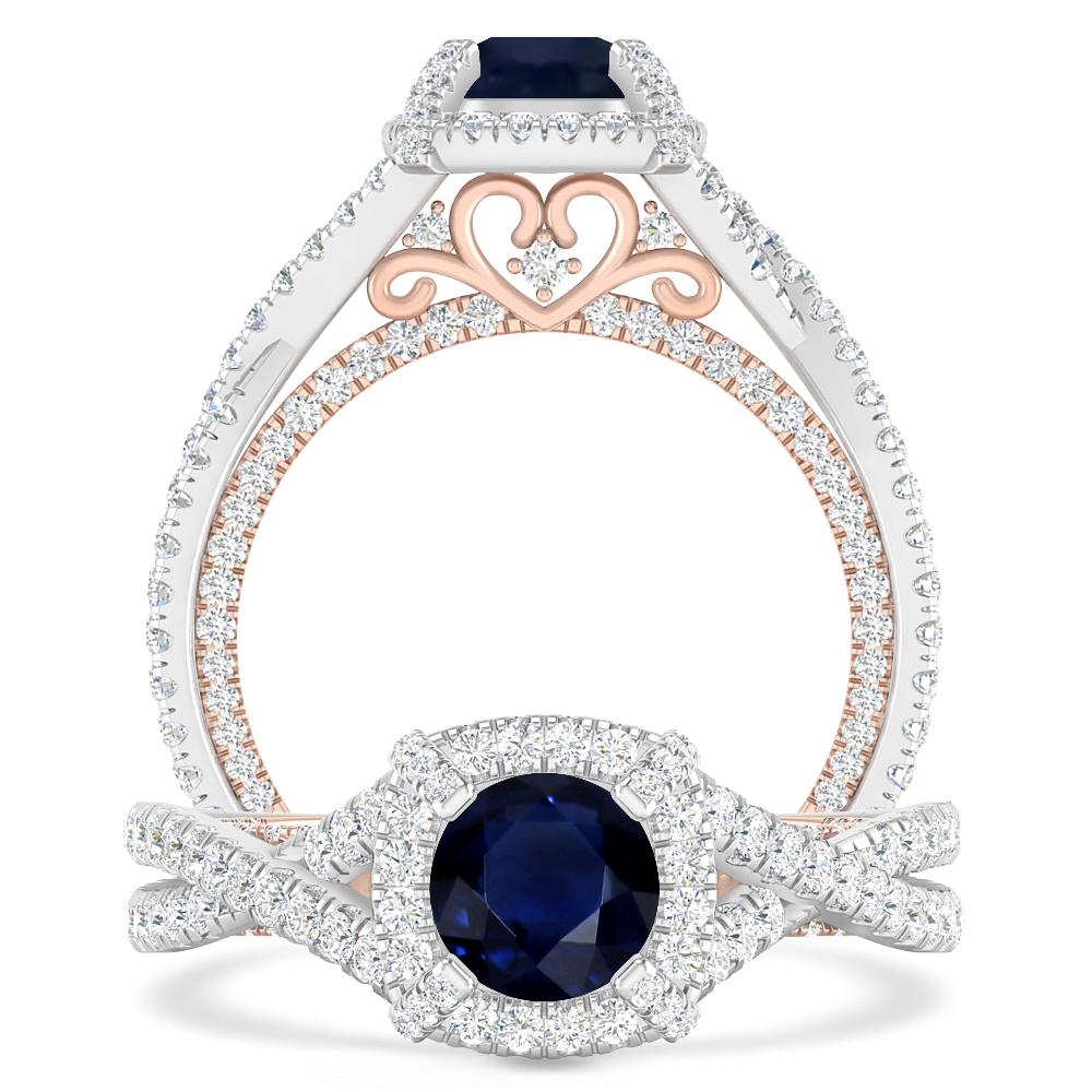 White Gold - Sapphire