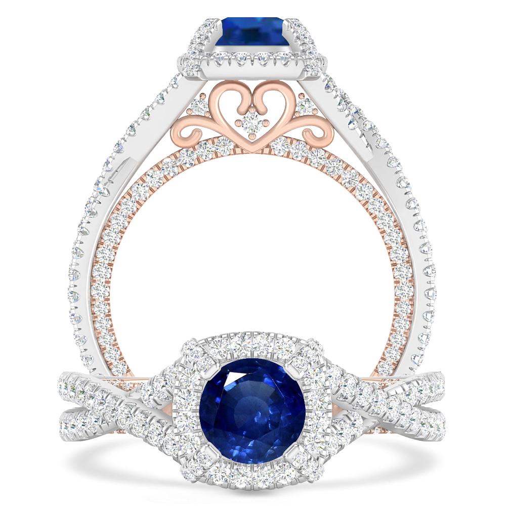 White Gold - Sapphire