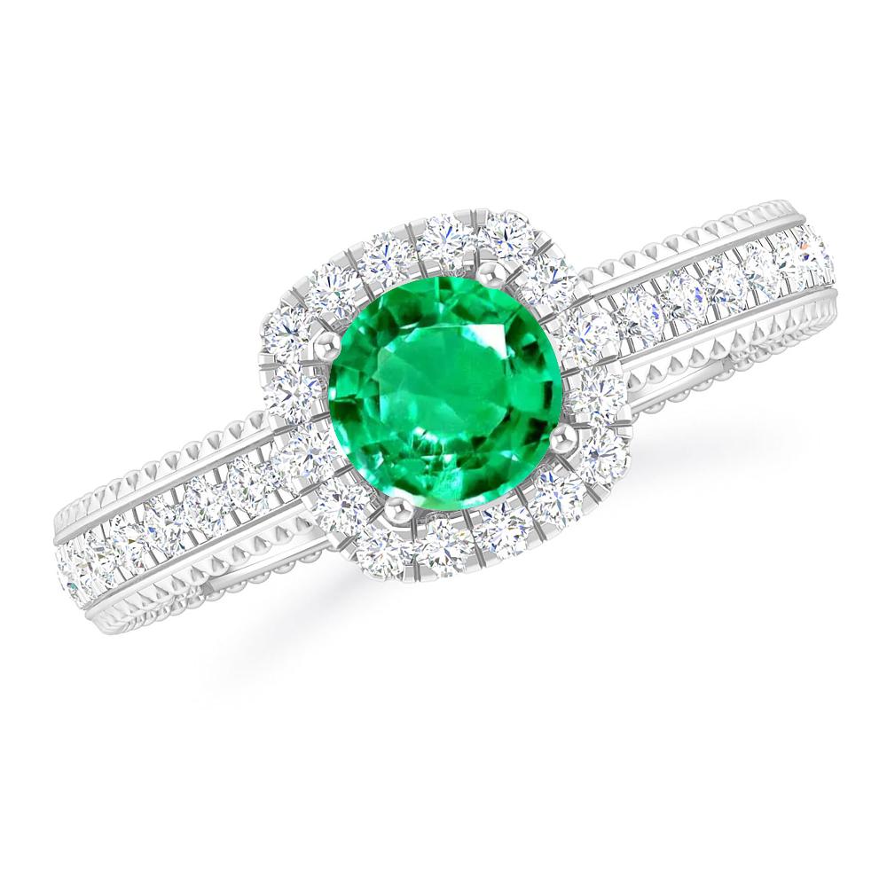 White Gold - Emerald