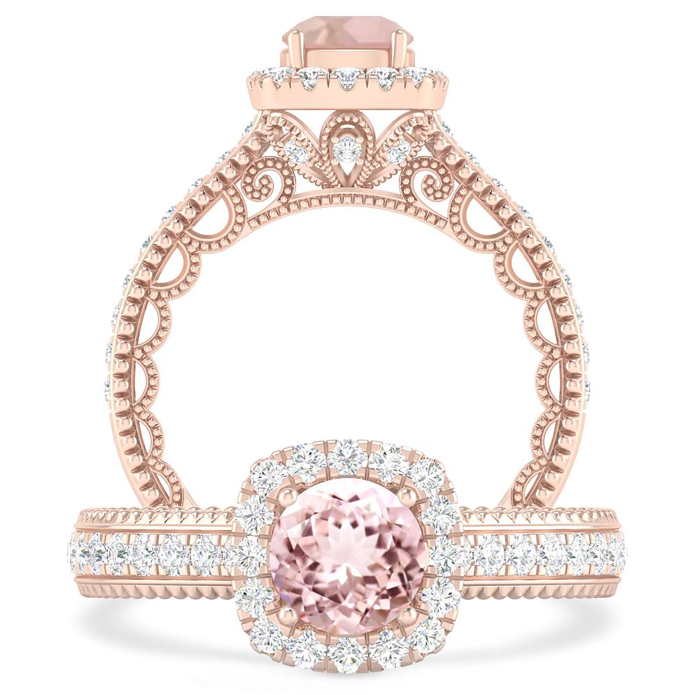 Rose Gold - Morganite