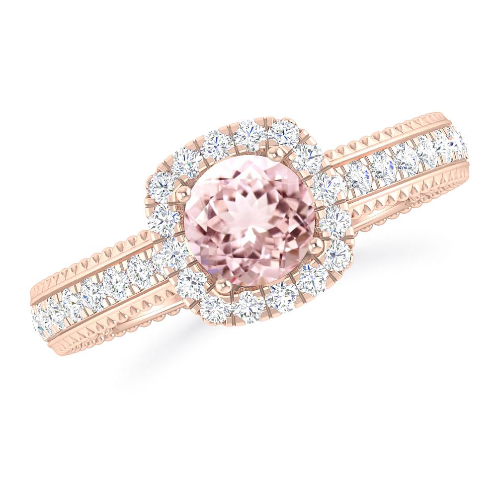 Rose Gold - Morganite