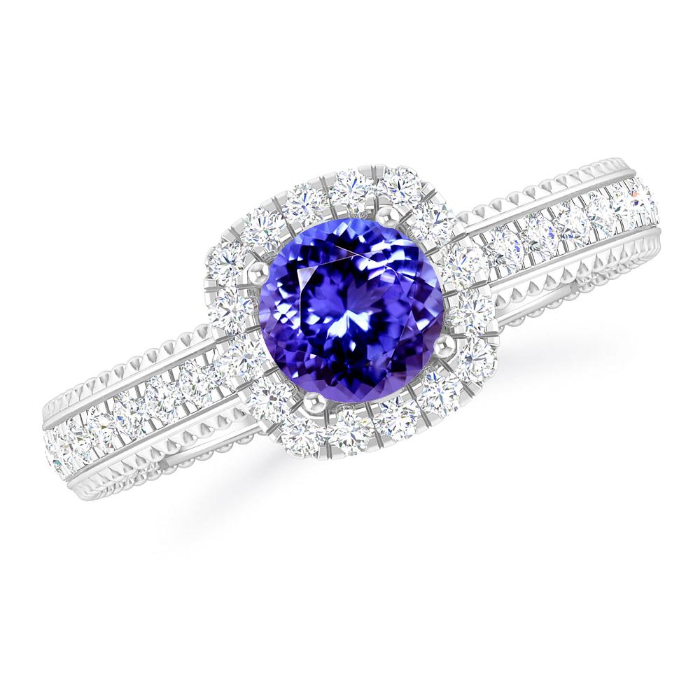 White Gold - Tanzanite