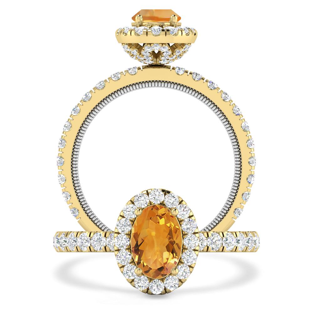 Yellow Gold - Citrine