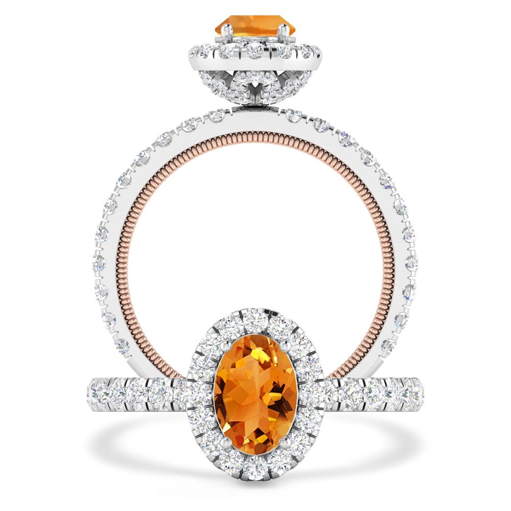 White Gold - Citrine