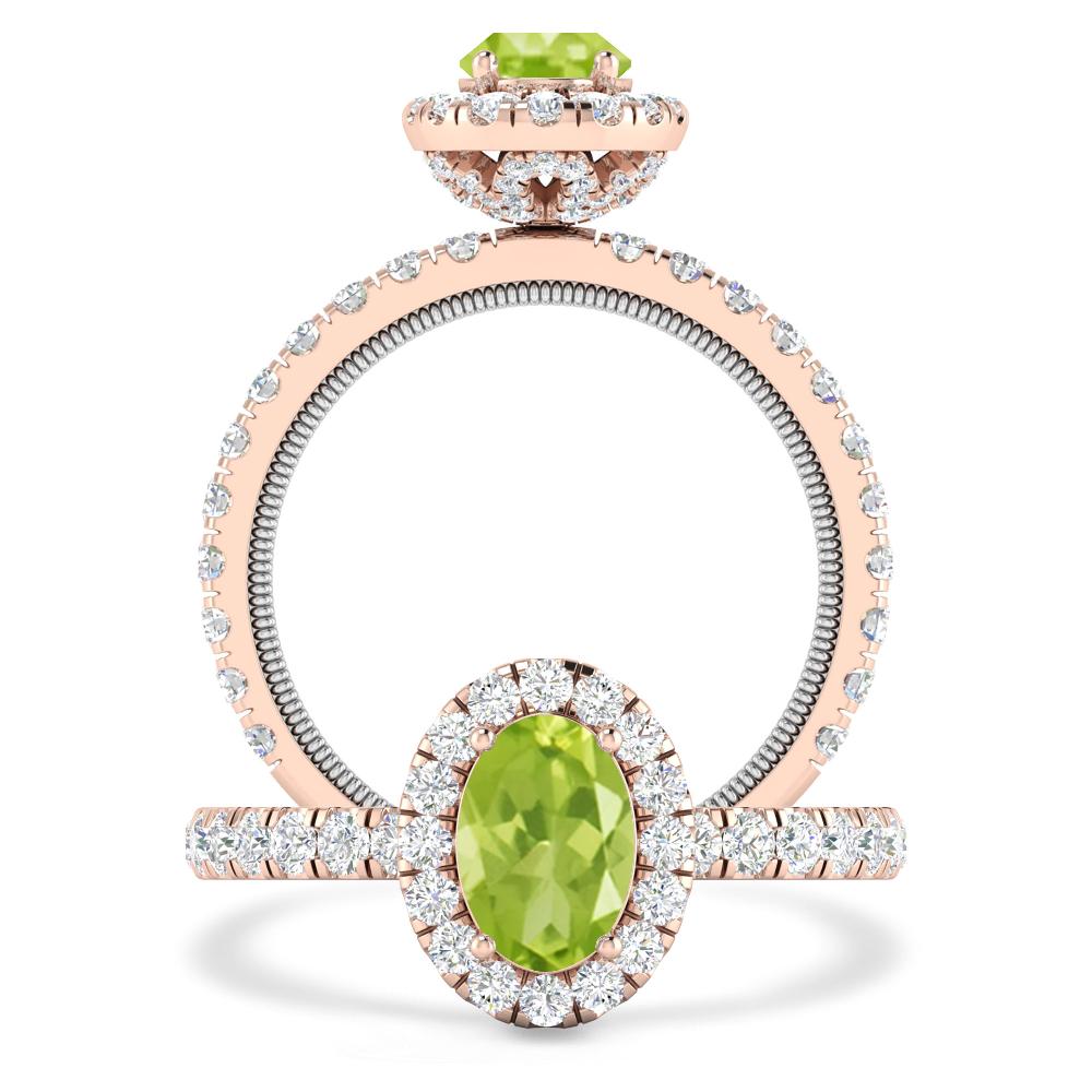 Rose Gold - Peridot