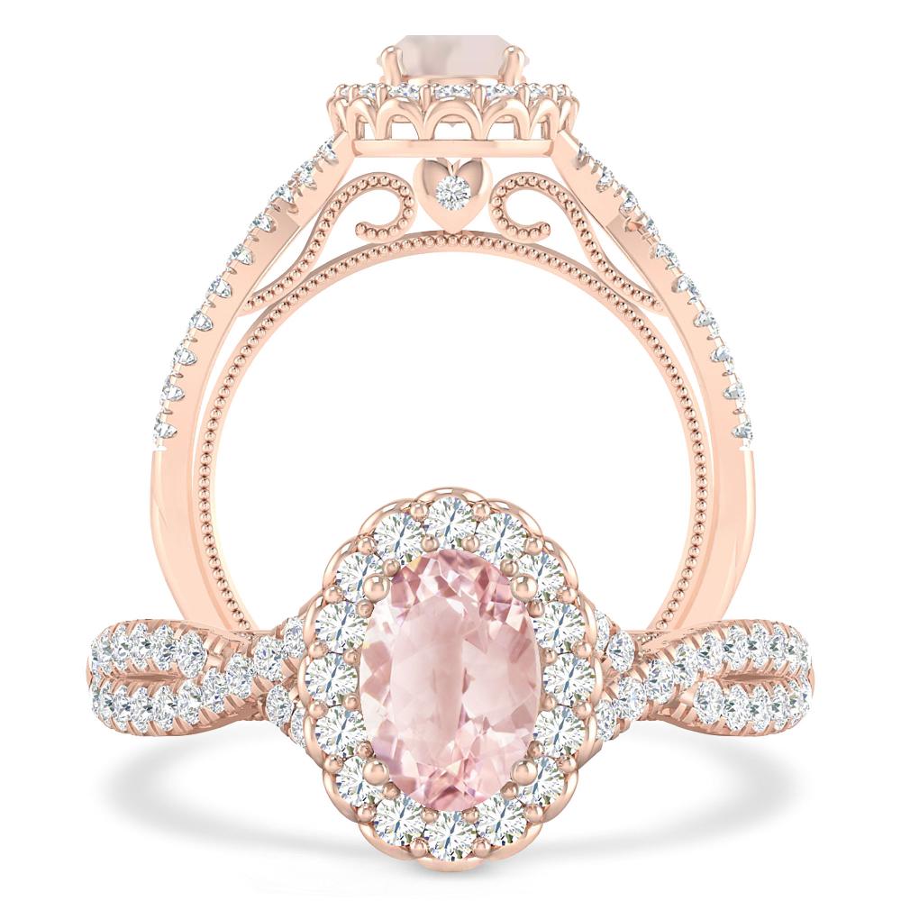 Rose Gold - Morganite