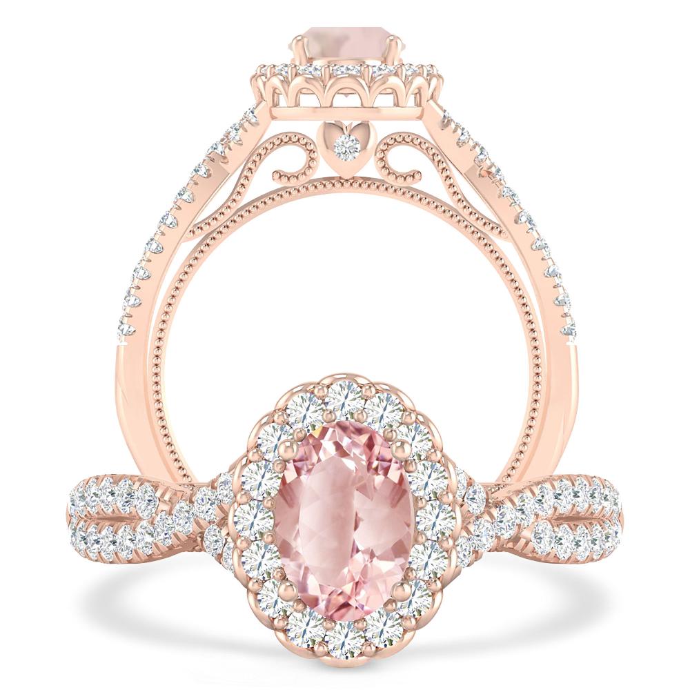 Rose Gold - Morganite