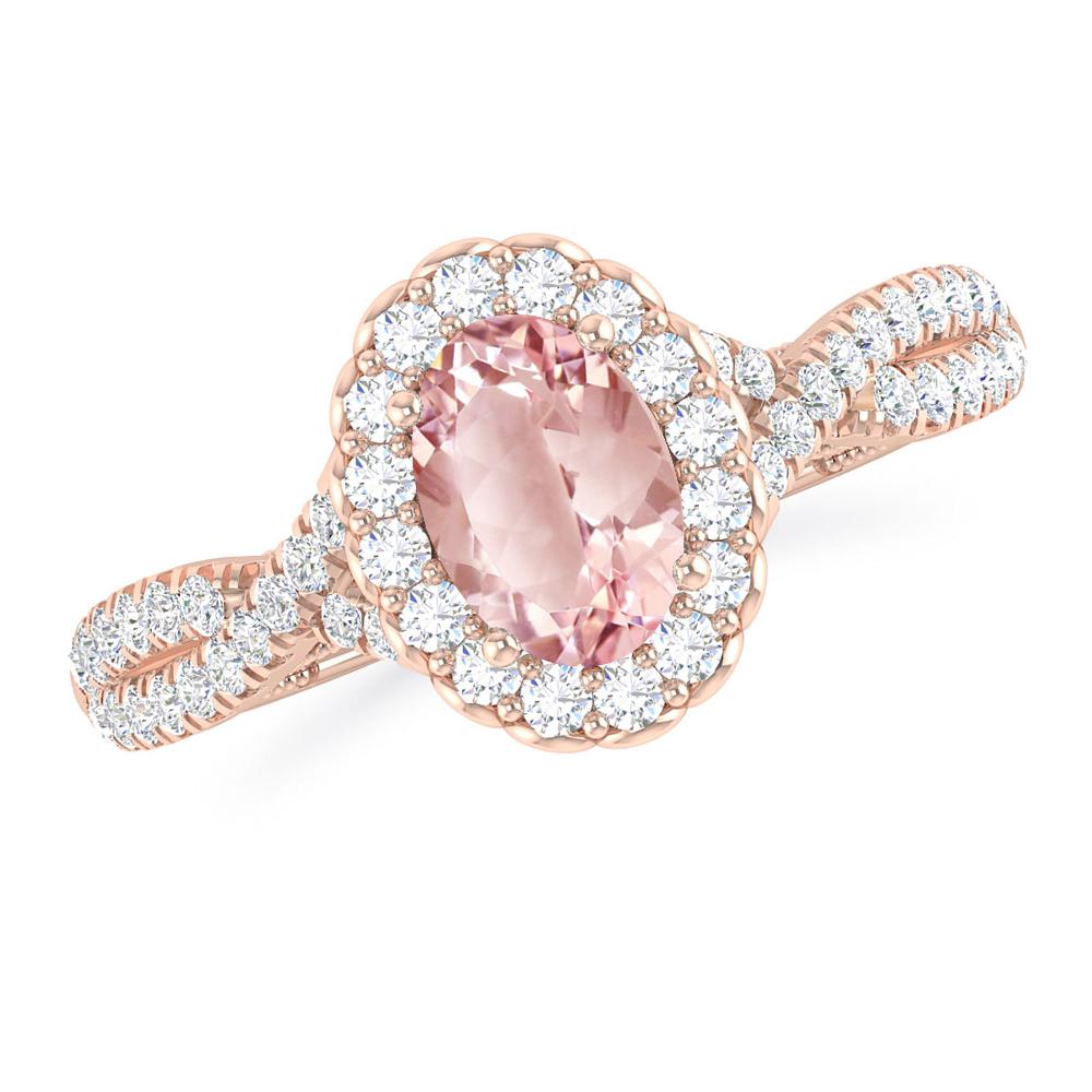 Rose Gold - Morganite