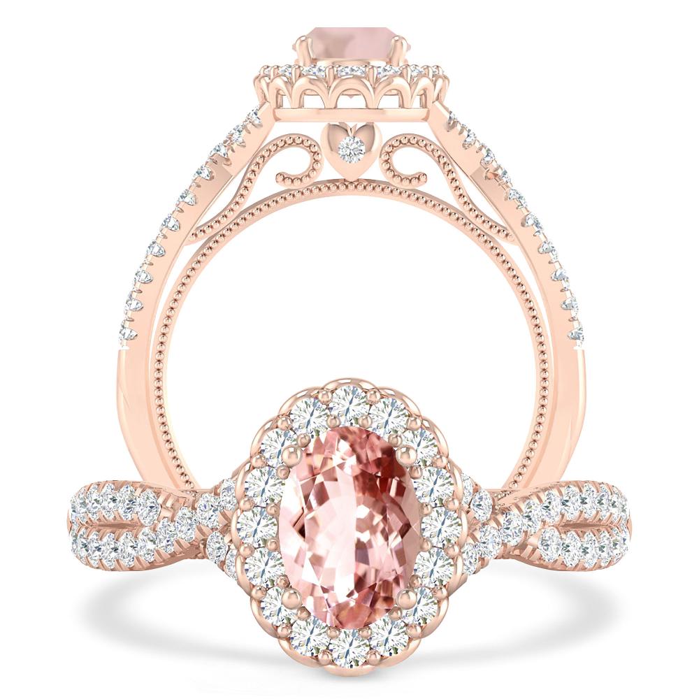 Rose Gold - Morganite