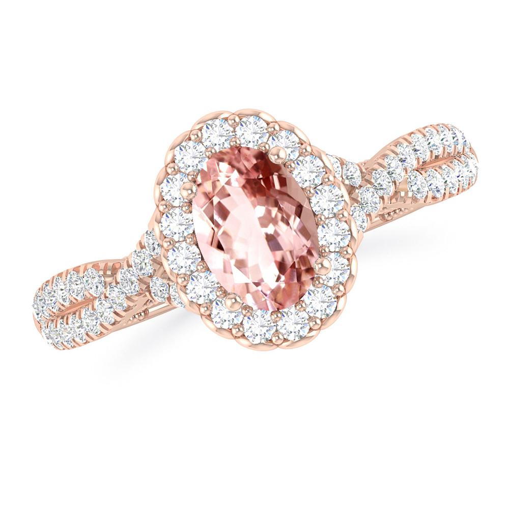 Rose Gold - Morganite