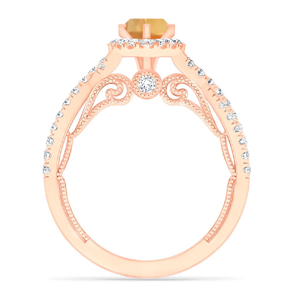 Rose Gold - Citrine