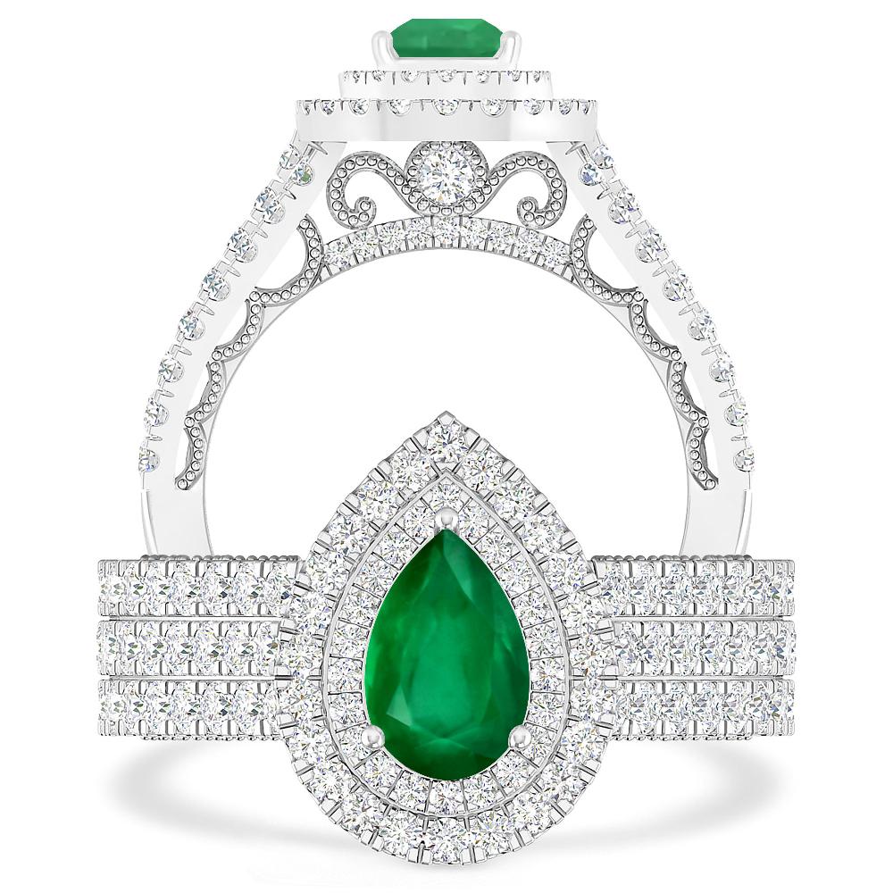 White Gold - Emerald