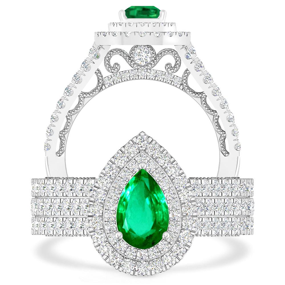 White Gold - Emerald