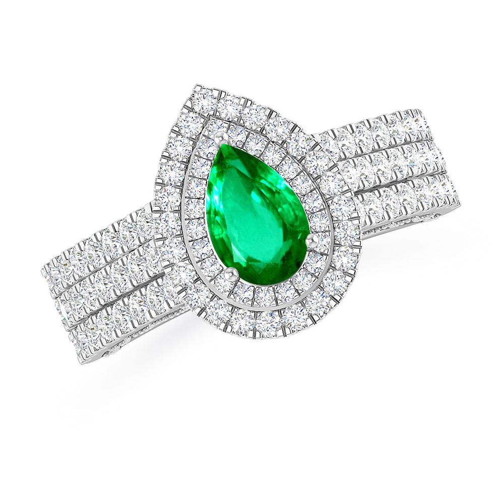 White Gold - Emerald