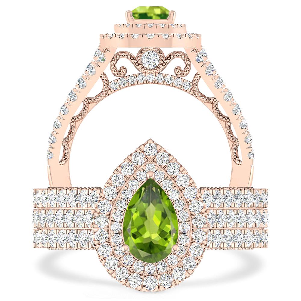 Rose Gold - Peridot