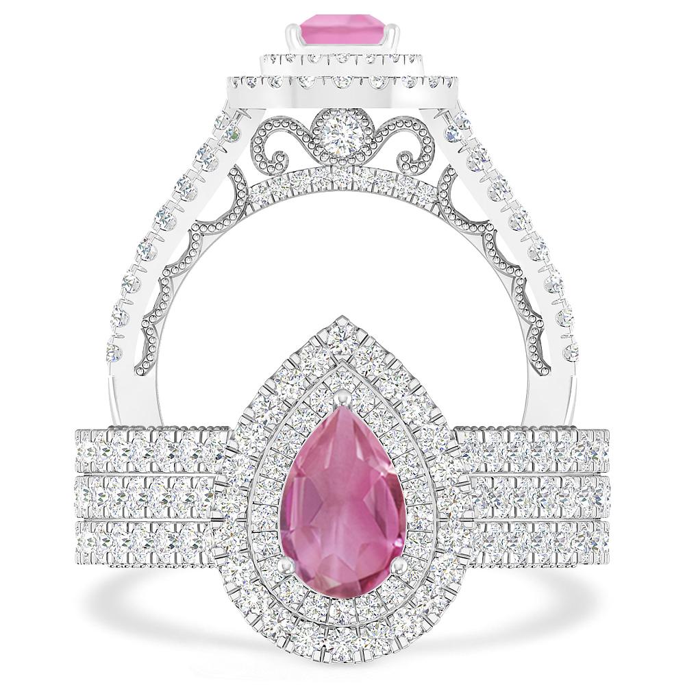 White Gold - Pink Tourmaline