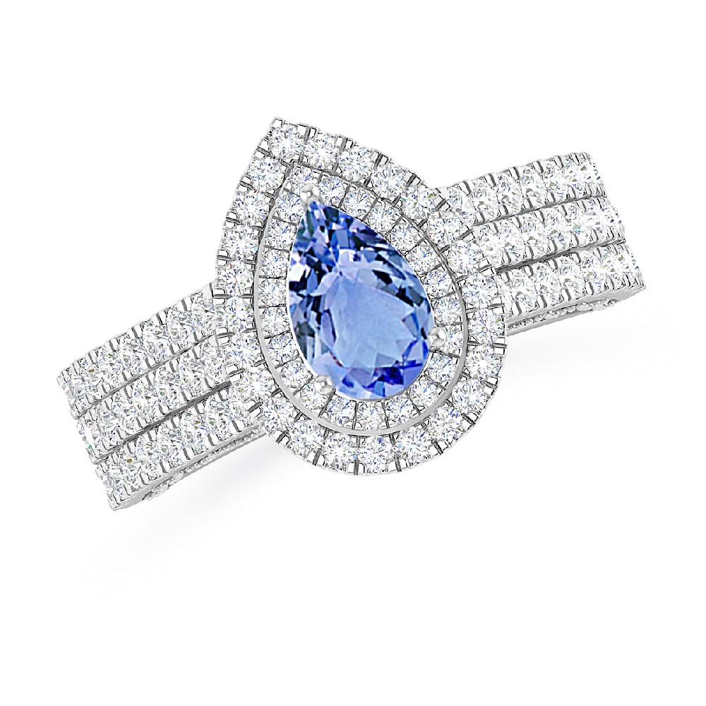 White Gold - Tanzanite