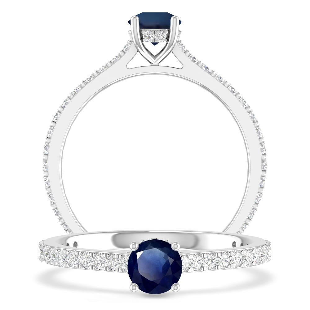 White Gold - Sapphire