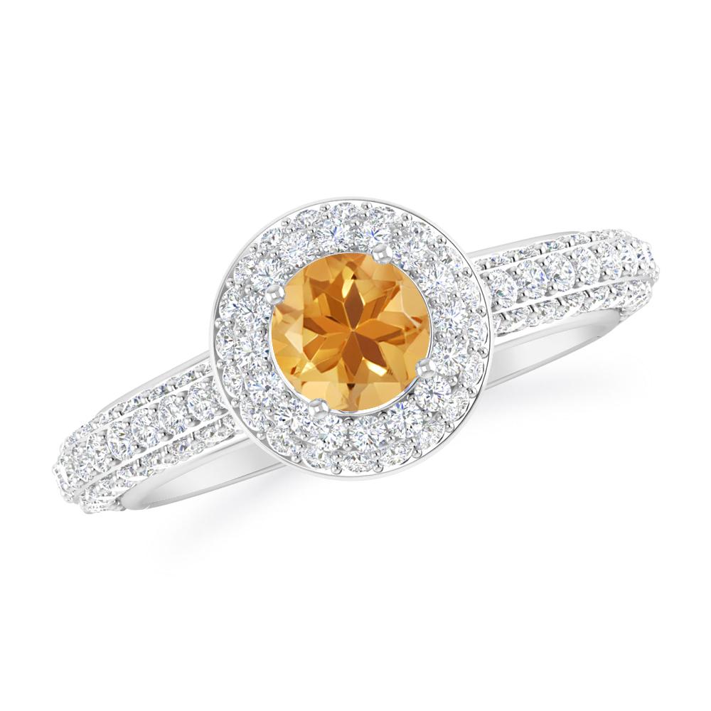 White Gold - Citrine