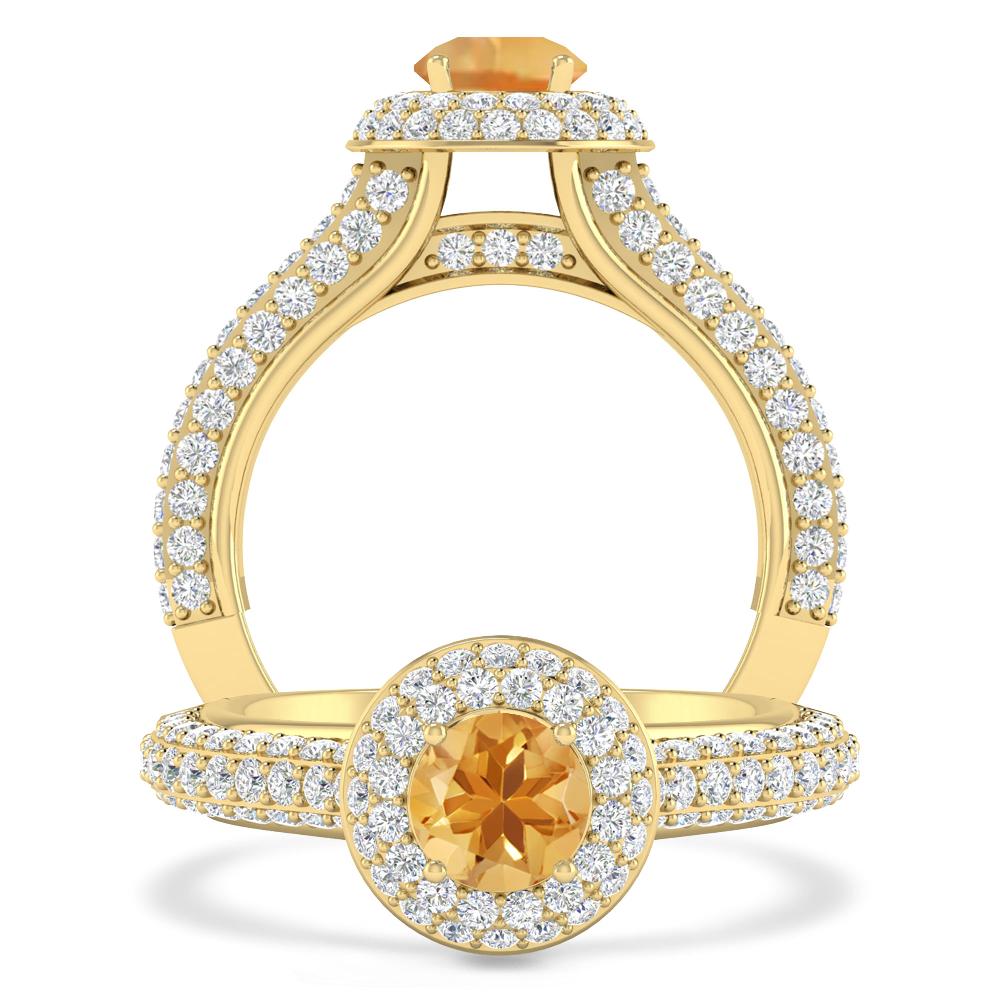 Yellow Gold - Citrine