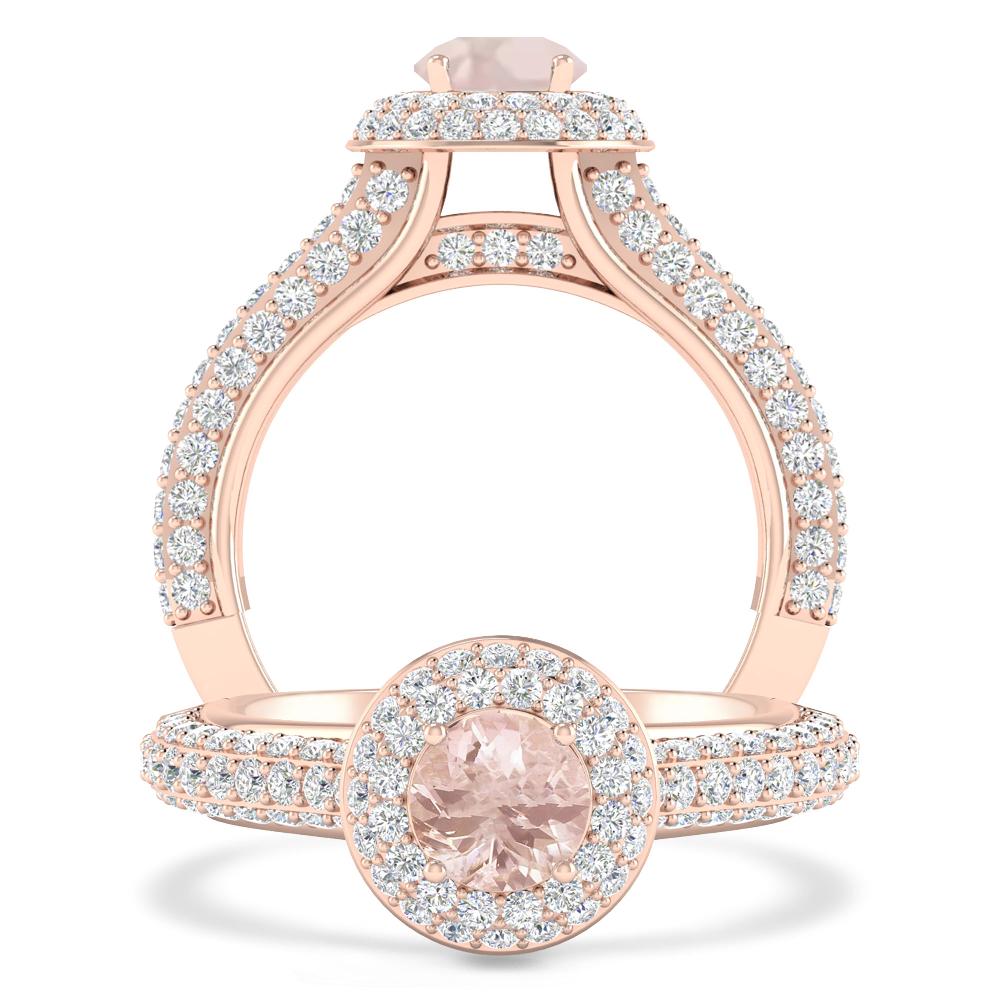 Rose Gold - Morganite