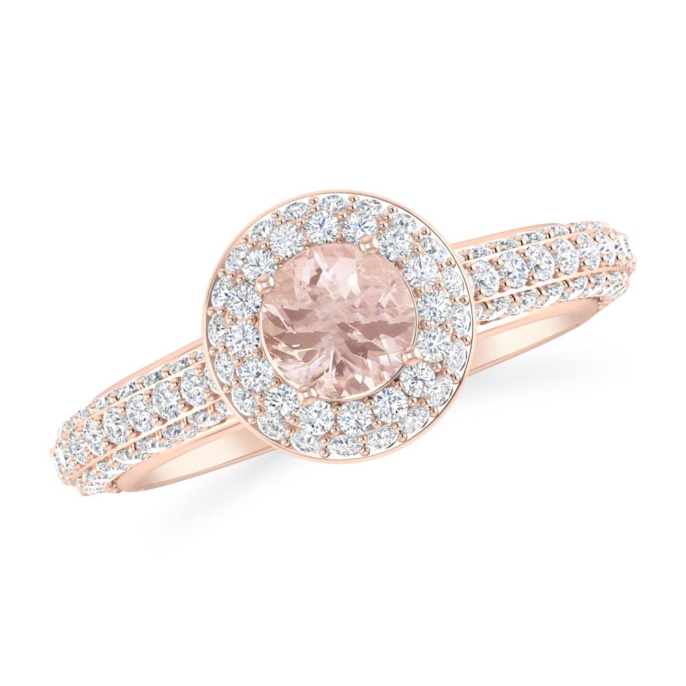 Rose Gold - Morganite