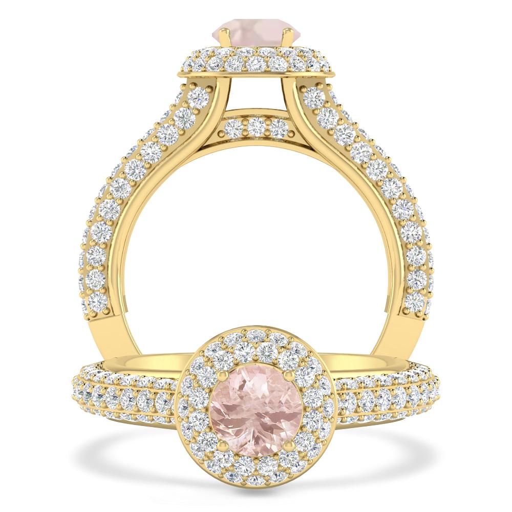 Yellow Gold - Morganite