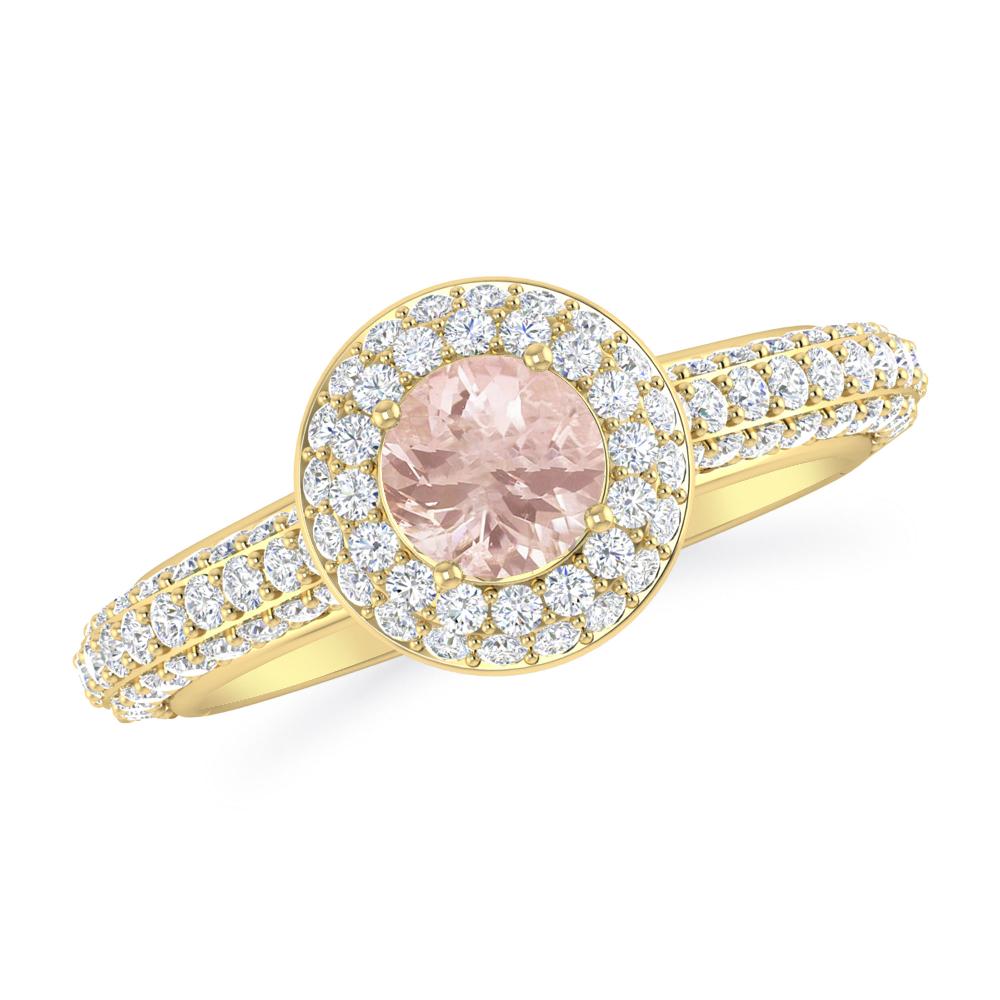 Yellow Gold - Morganite