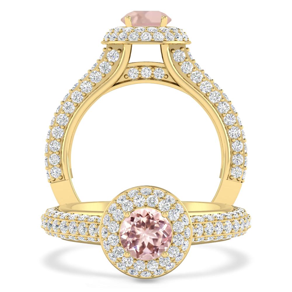 Yellow Gold - Morganite