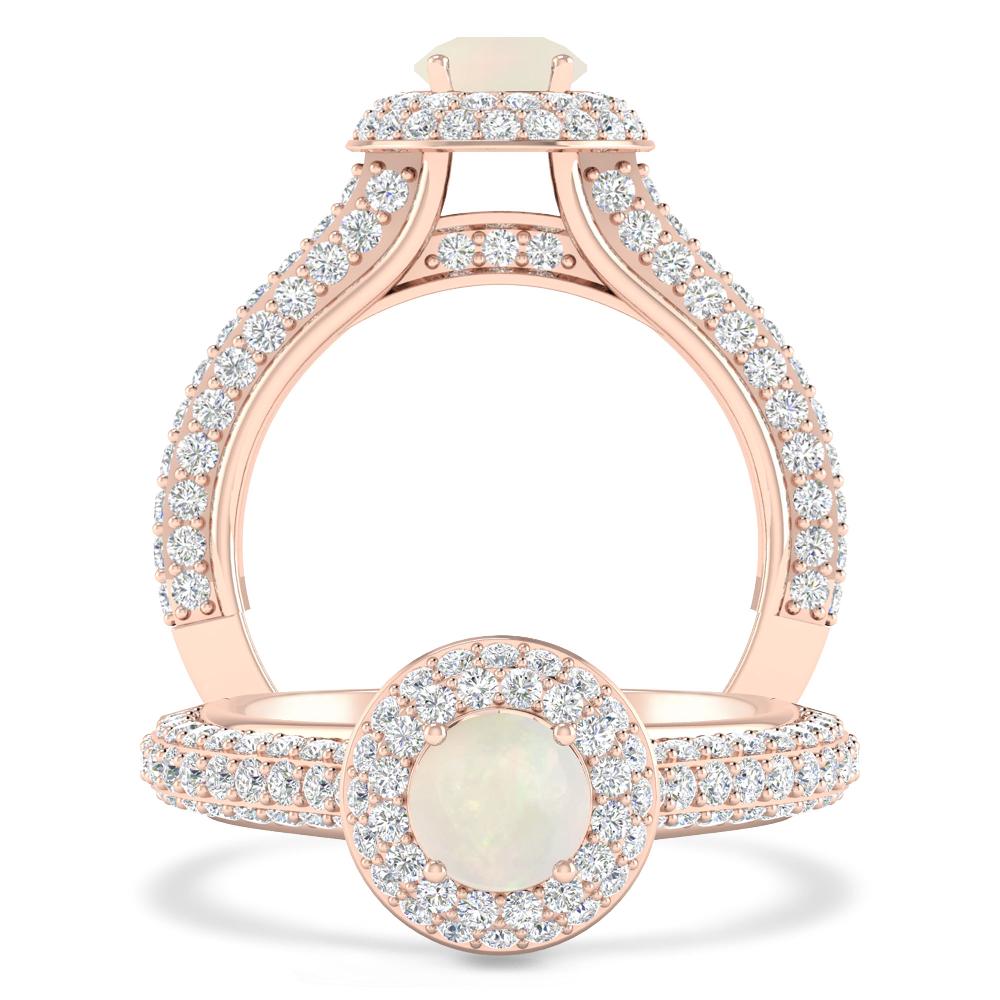 Rose Gold - Opal