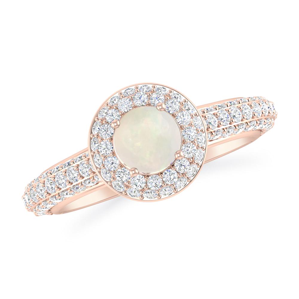 Rose Gold - Opal