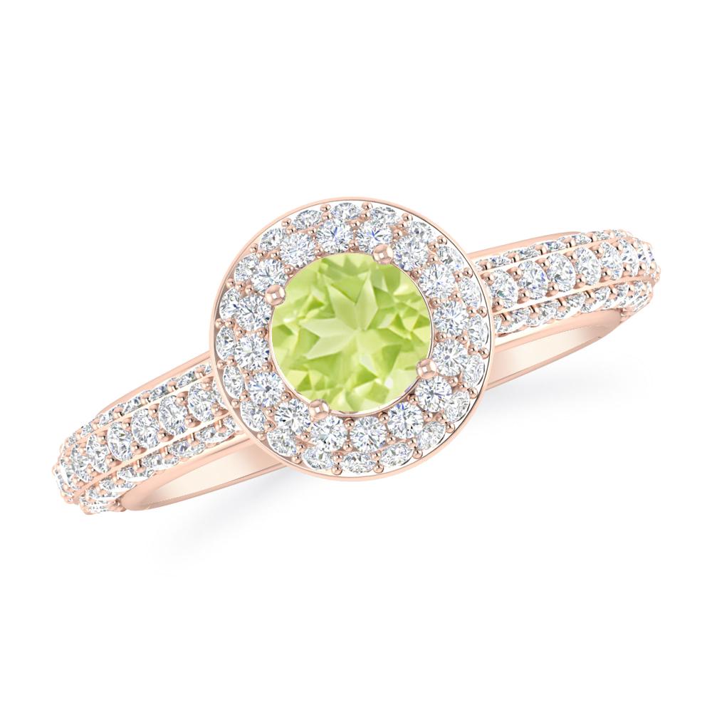 Rose Gold - Peridot