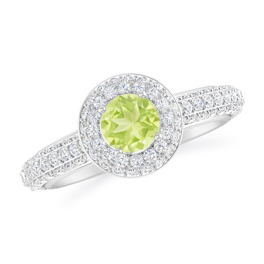 White Gold - Peridot