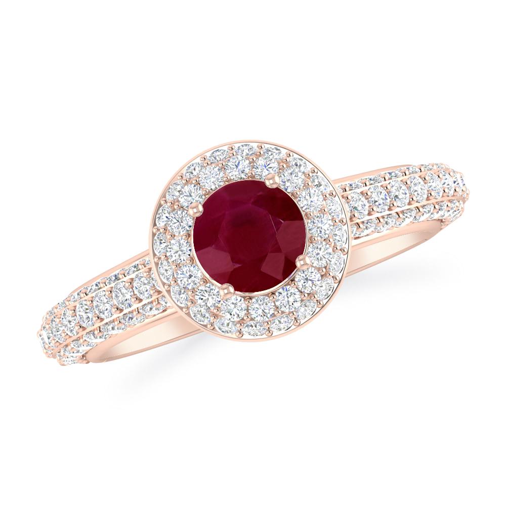 Rose Gold - Ruby