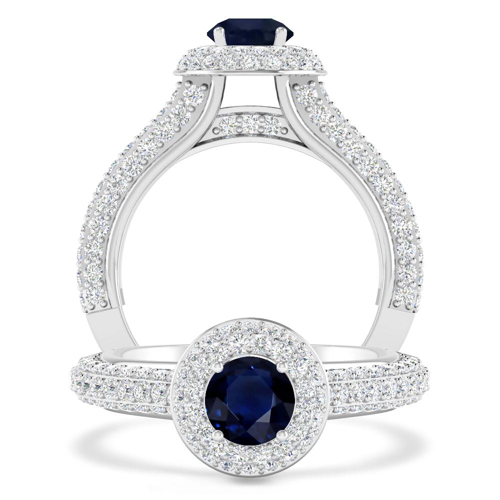White Gold - Sapphire