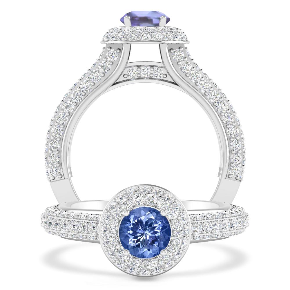White Gold - Tanzanite