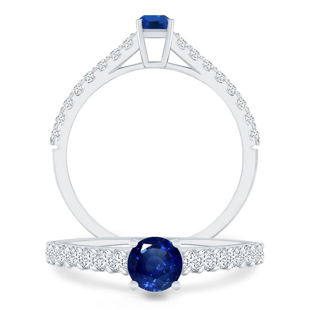 White Gold - Sapphire