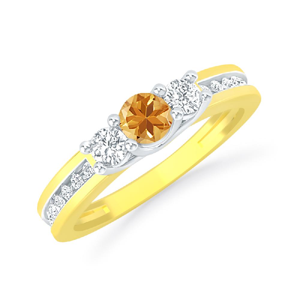 Yellow Gold - Citrine