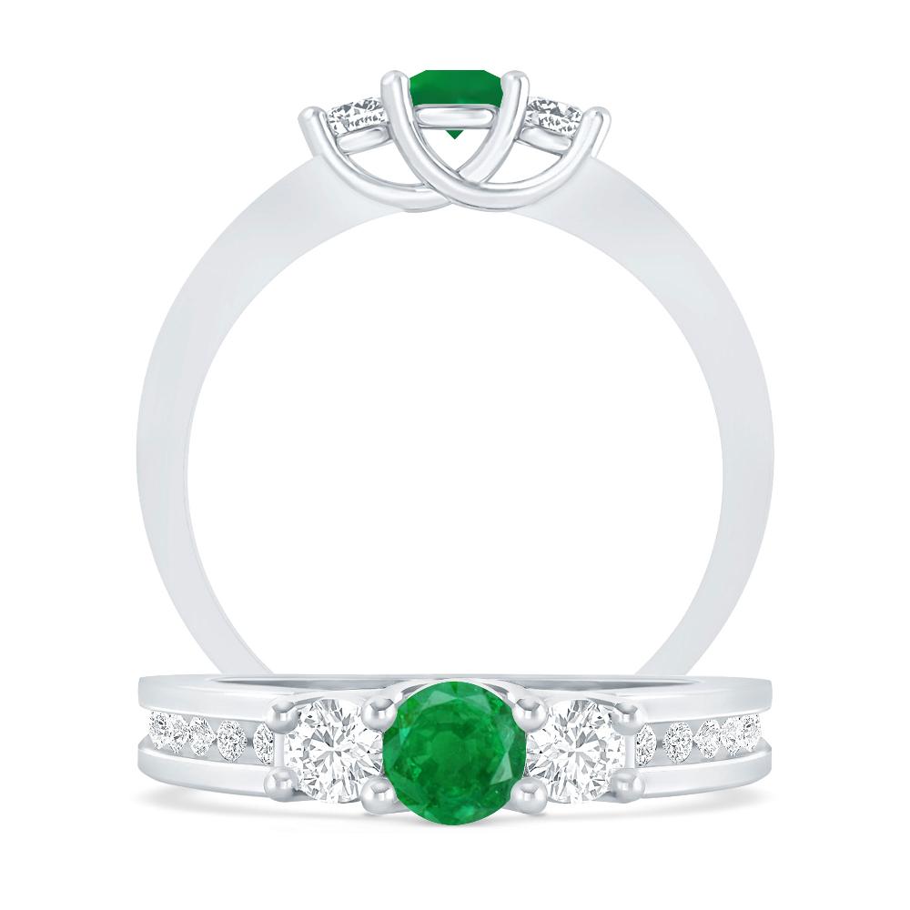 White Gold - Emerald