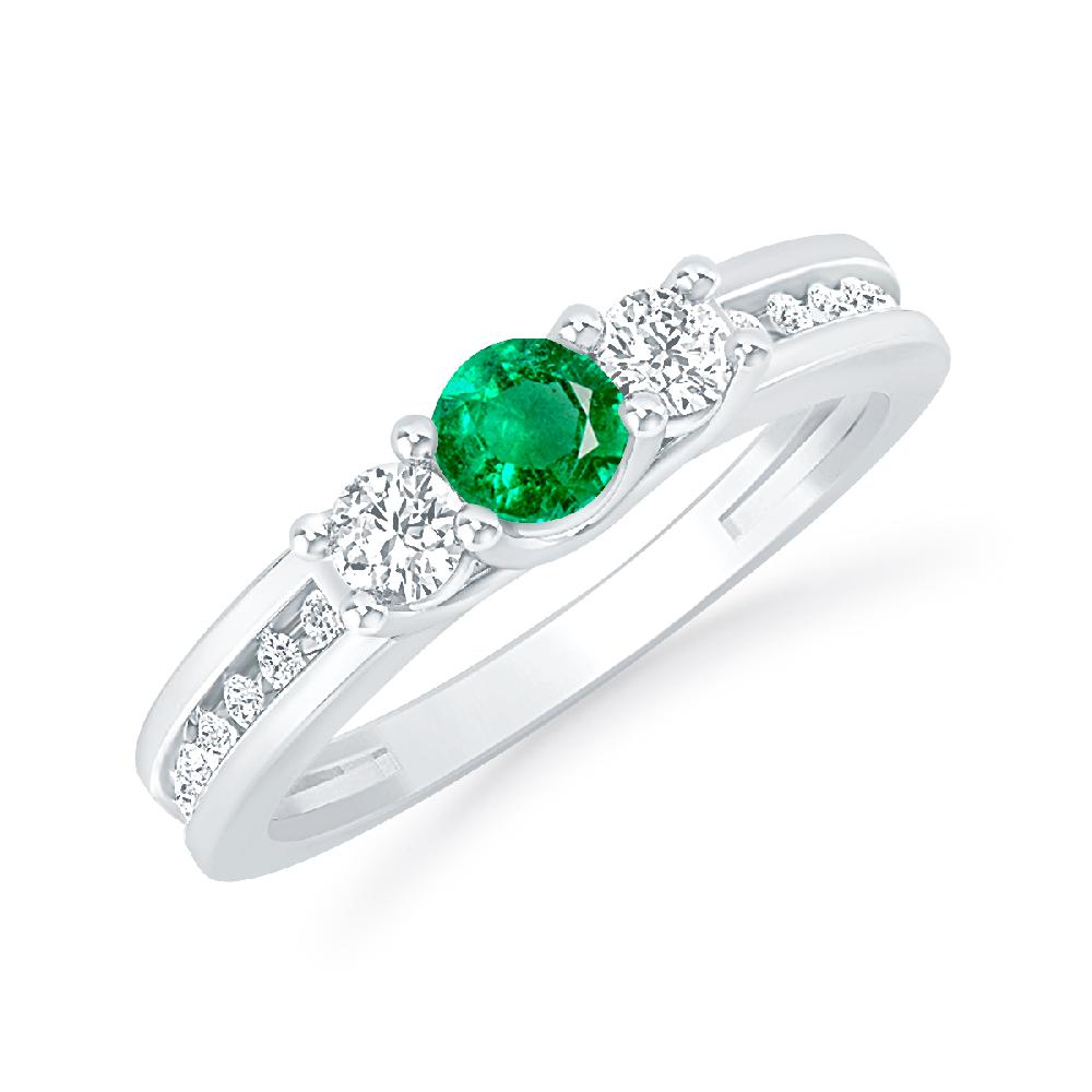 White Gold - Emerald