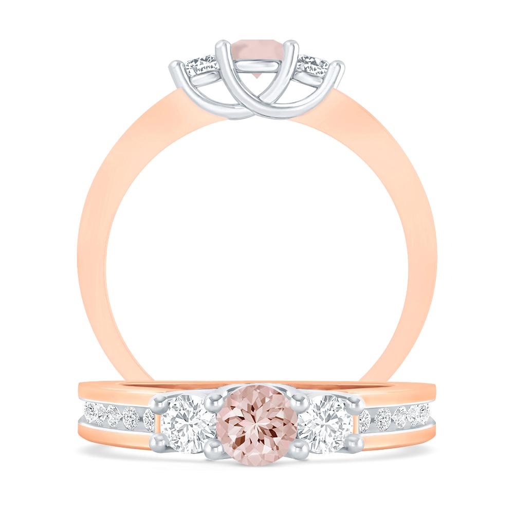 Rose Gold - Morganite