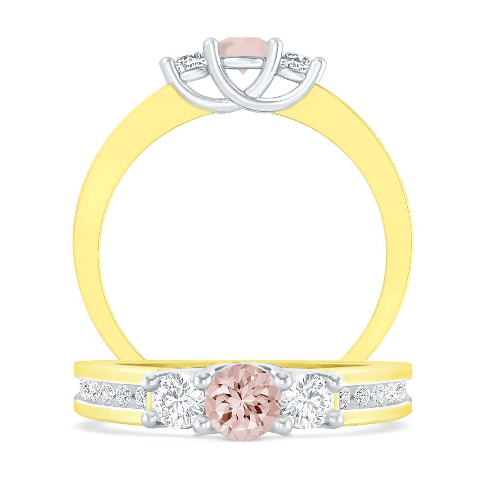 Yellow Gold - Morganite