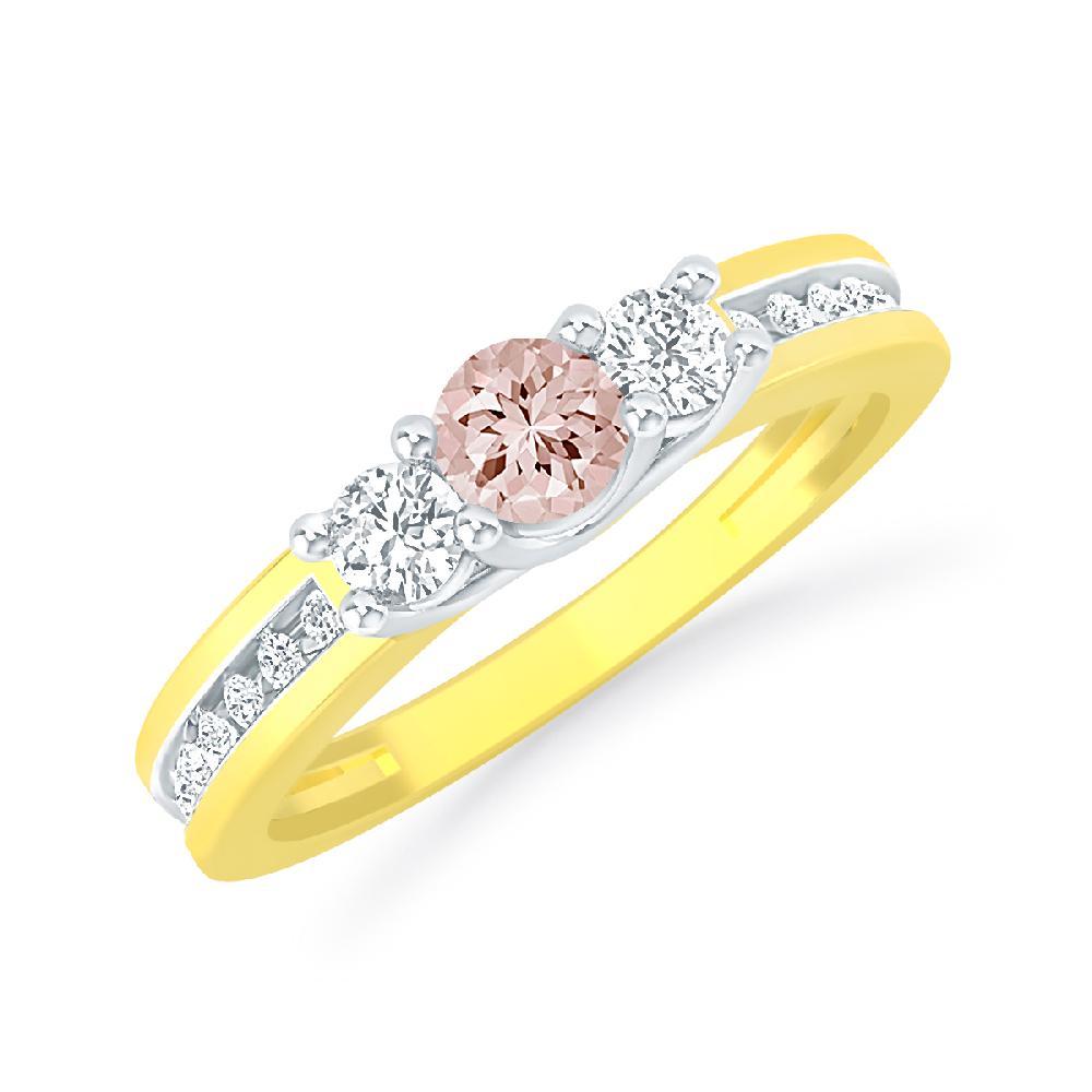 Yellow Gold - Morganite